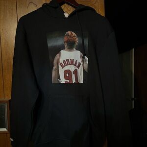 Dennis Rodman Mitchell & Ness Hoodie
